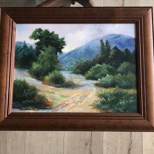 Framed Landscape Painting